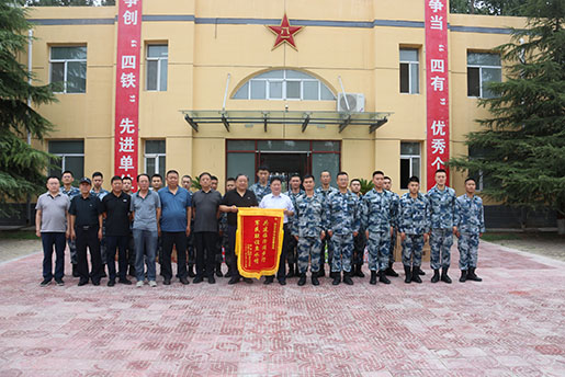 共建臨汾闊步行，軍民聯(lián)誼魚水情
